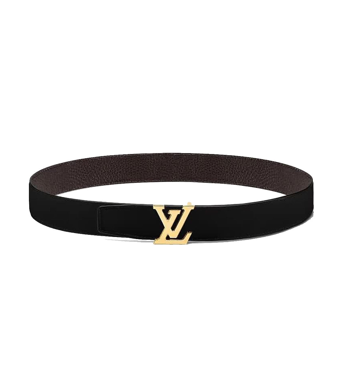 [Pre-used] LV Belt Reversible Brown Black GHW