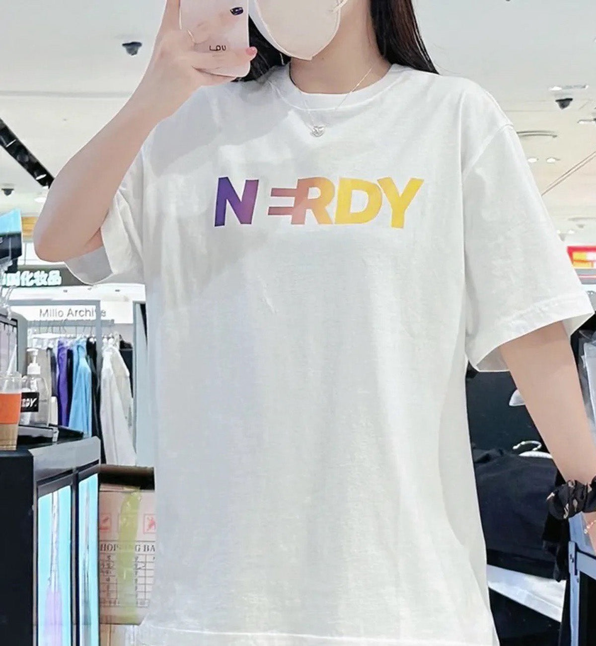 NERDY Gradient Logo T-Shirt