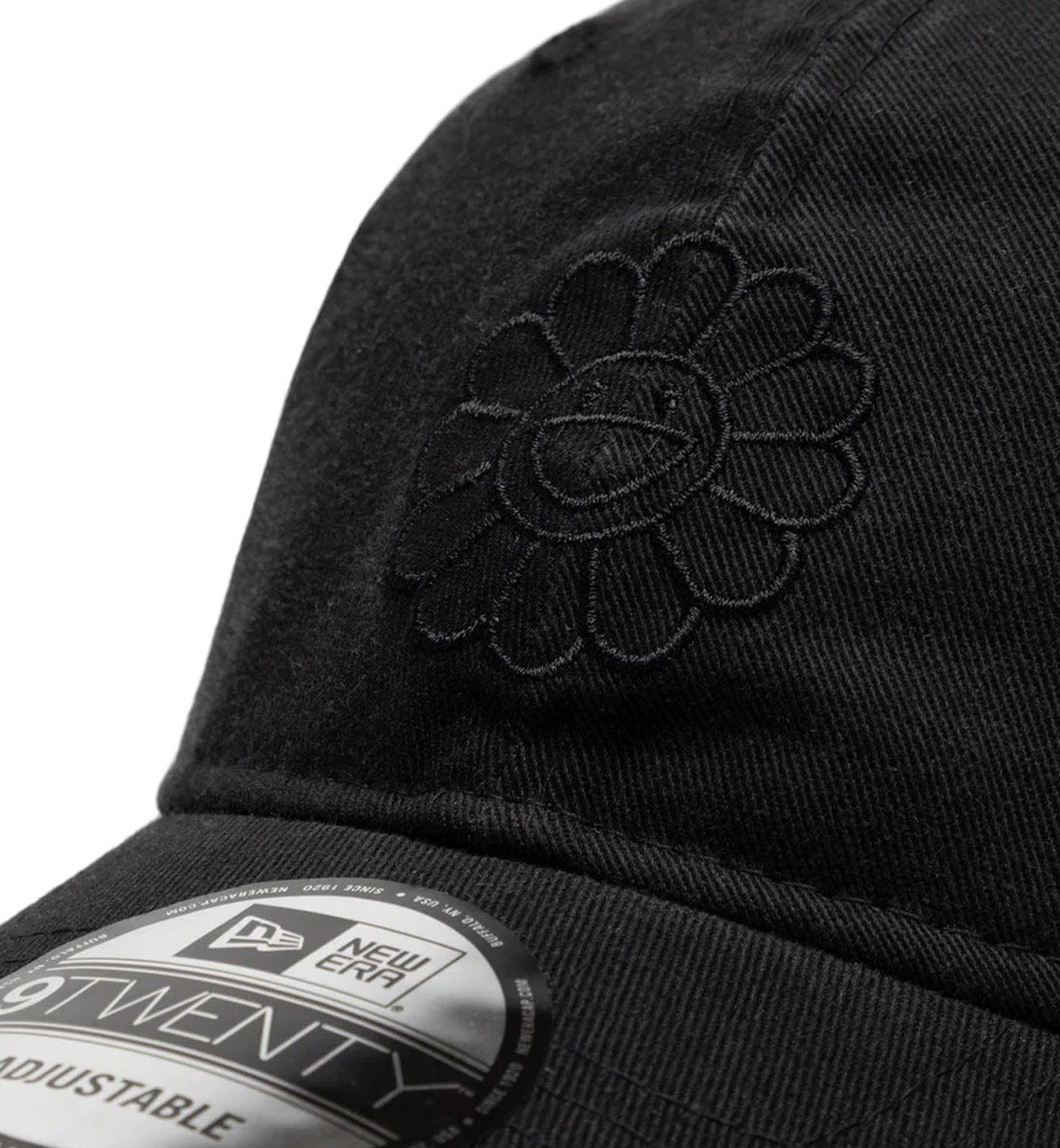 New Era x Takashi Murakami Flower Cloth Strap 9Twenty Hat (Black)