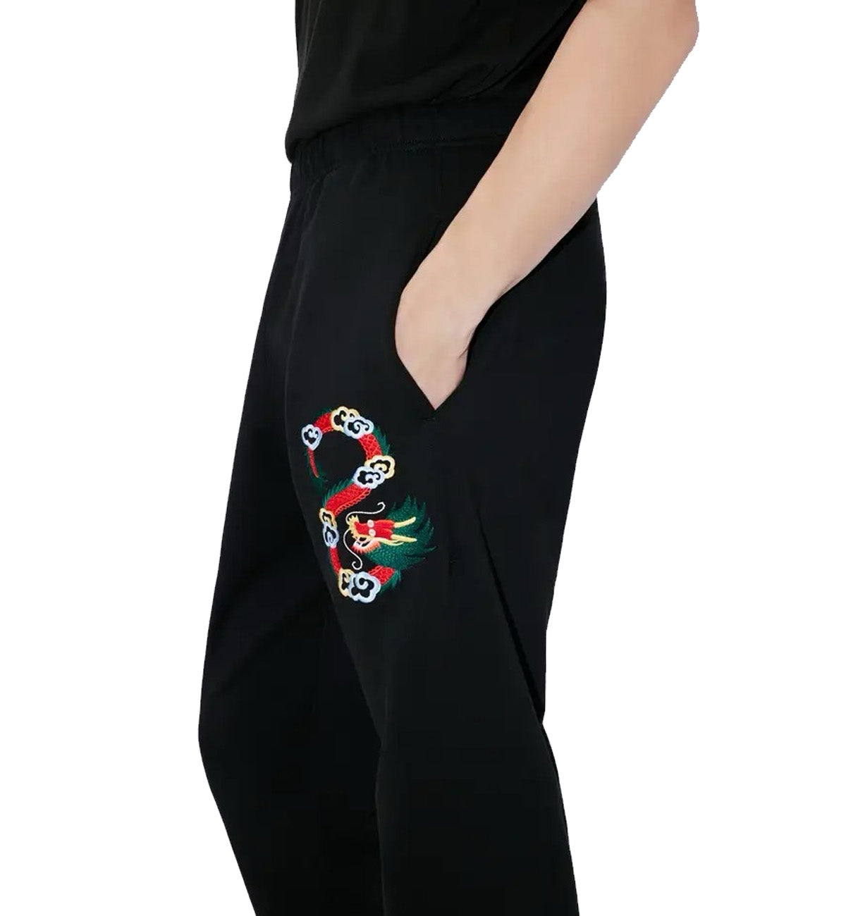 Kenzo Year Of Dragon Sweatpants (Black)