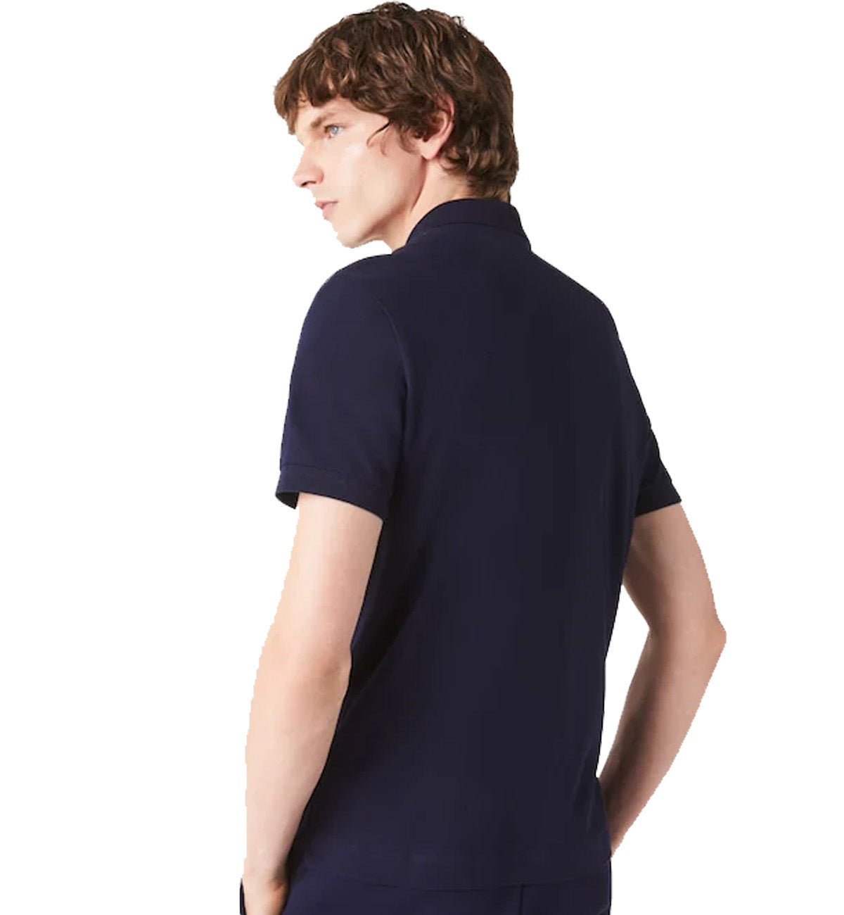 Lacoste Regular Fit Piqué Polo Shirt (Navy)