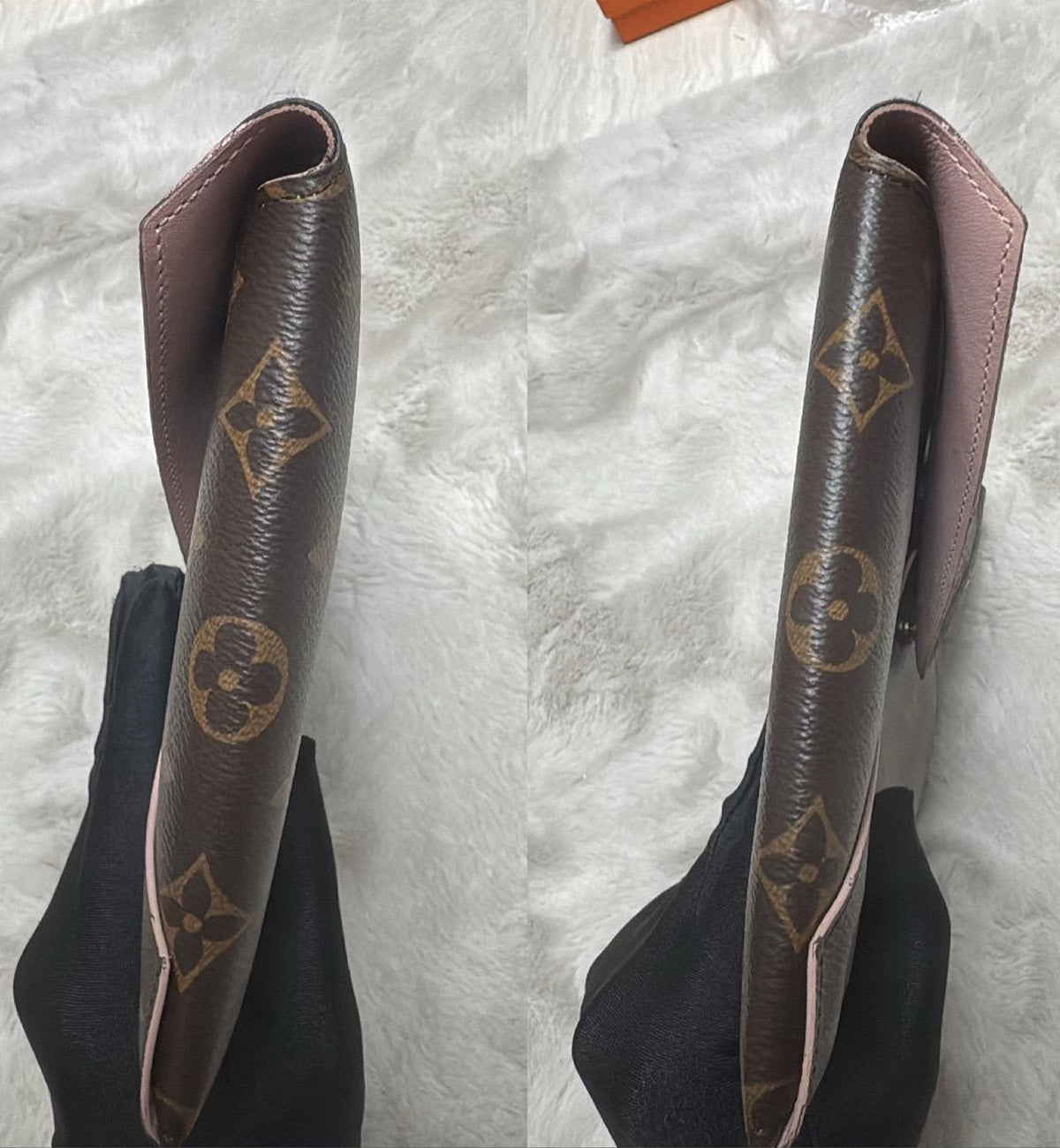 [Pre-used] LV Clutch Kirigami Monogram Brown