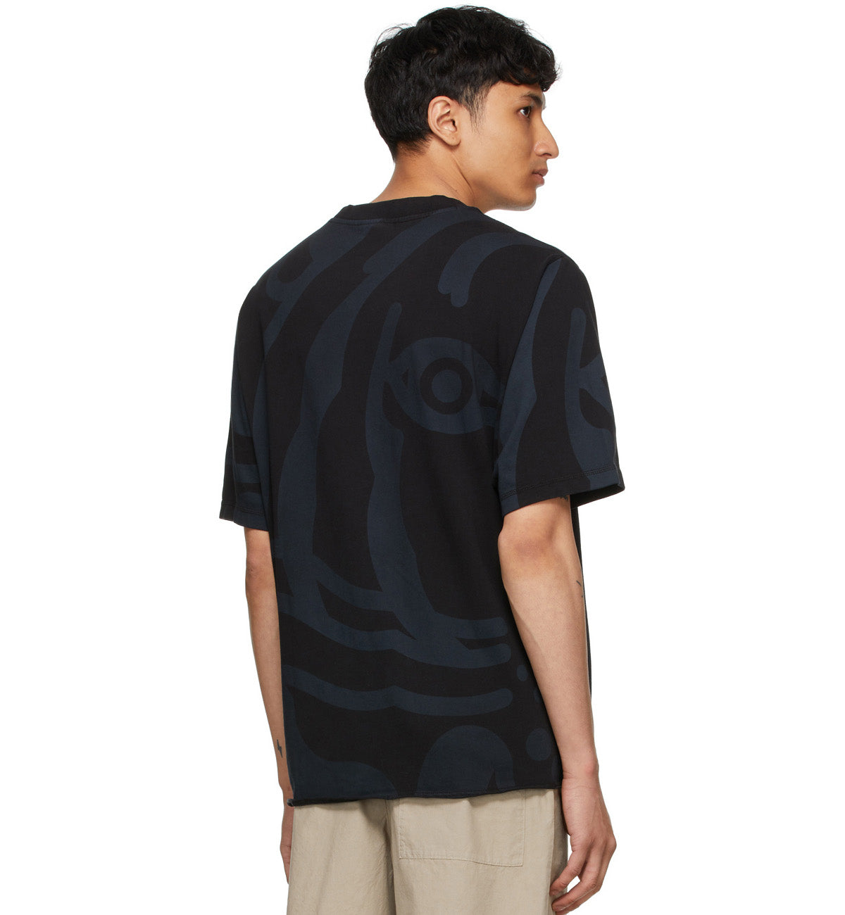 Kenzo K-Black Tiger T-Shirt (Black)