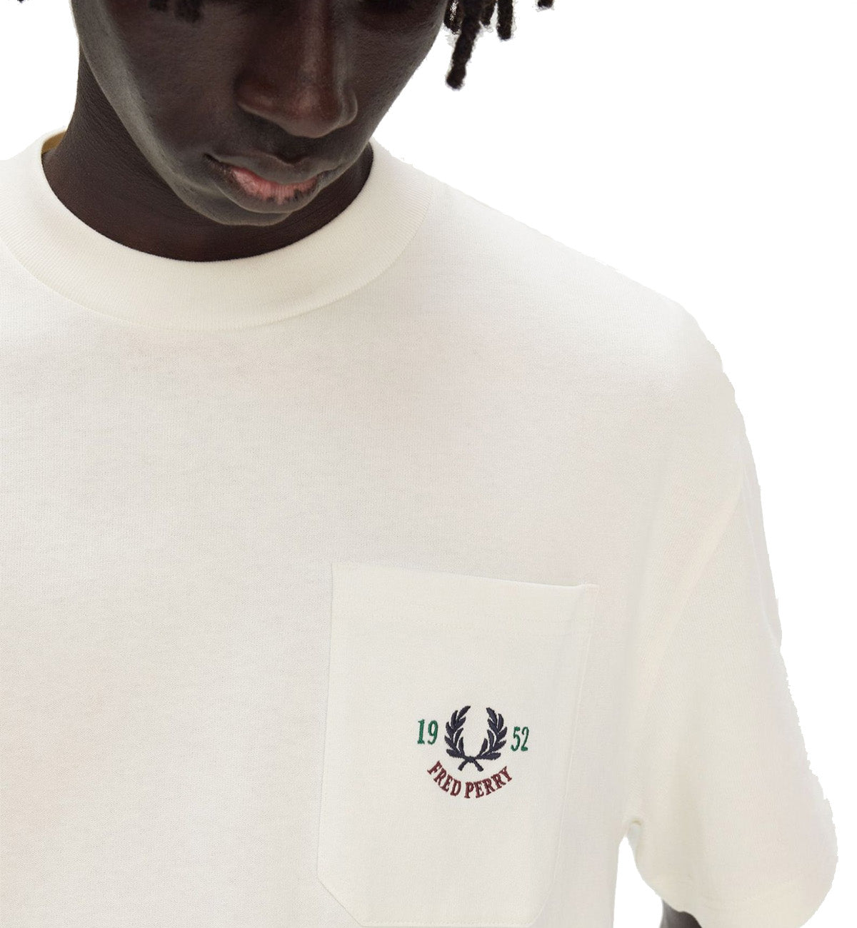 Fred Perry Relax Pocket T-Shirt (Ecru)