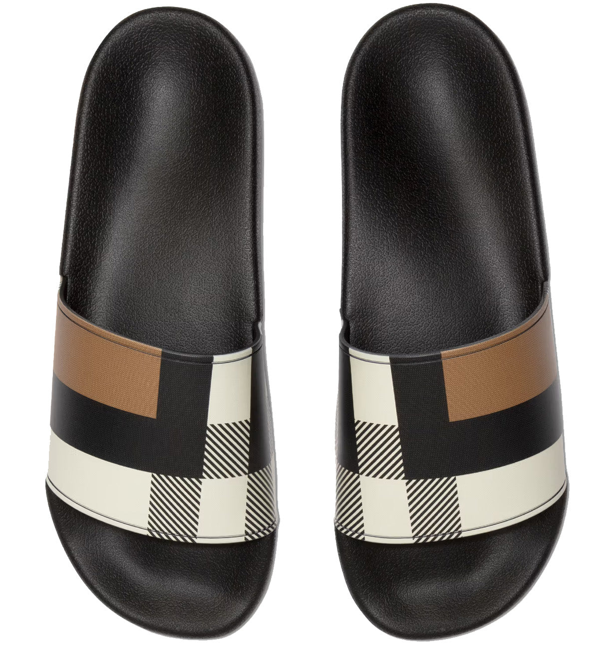 Burberry Furley Rubber Slide Sandals