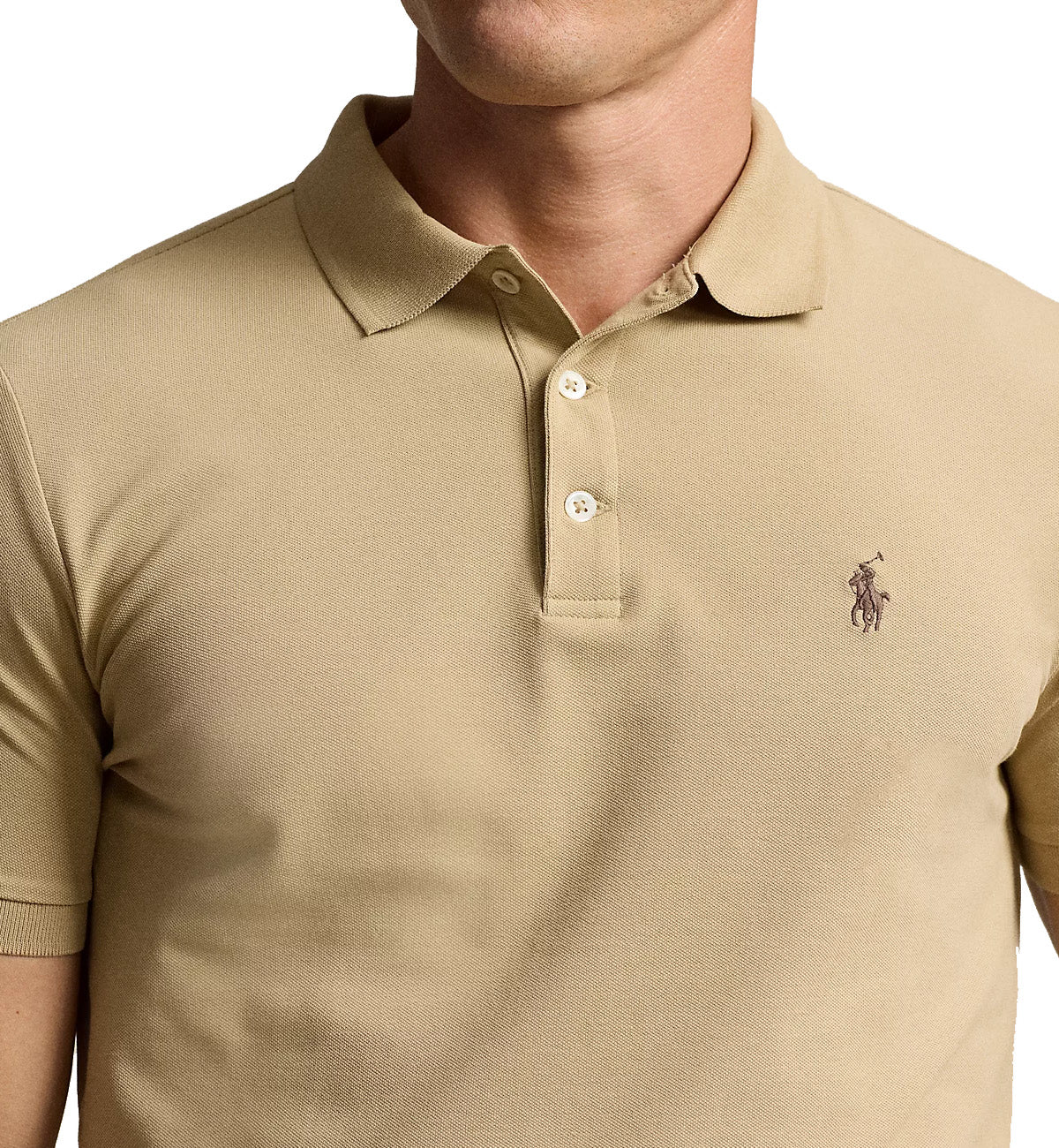 Ralph Lauren Polo Shirt (Beige)