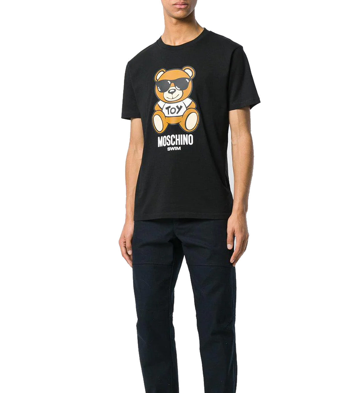 Moschino Swim Toy Bear T-Shirt (Black)