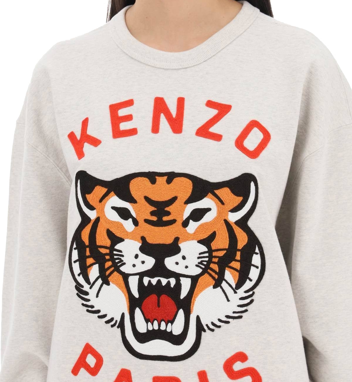 Kenzo Lucky Tiger Sweatshirt (Beige)