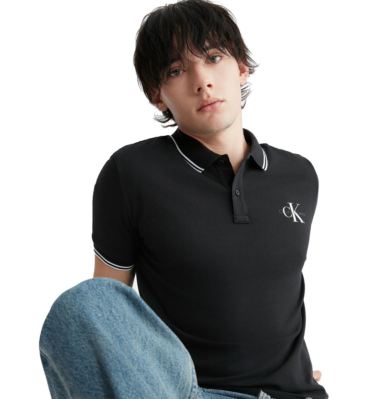 CK Slim MNGM Polo Shirt