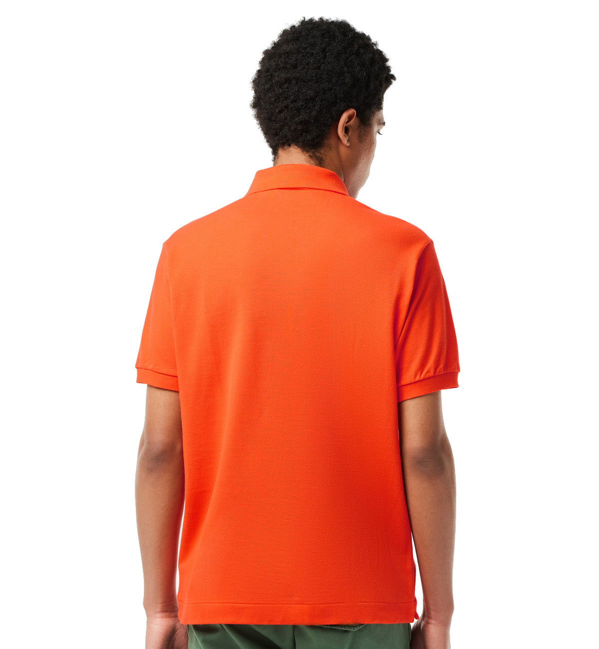 Lacoste Classic Fit Cotton Polo Shirt (Orange)