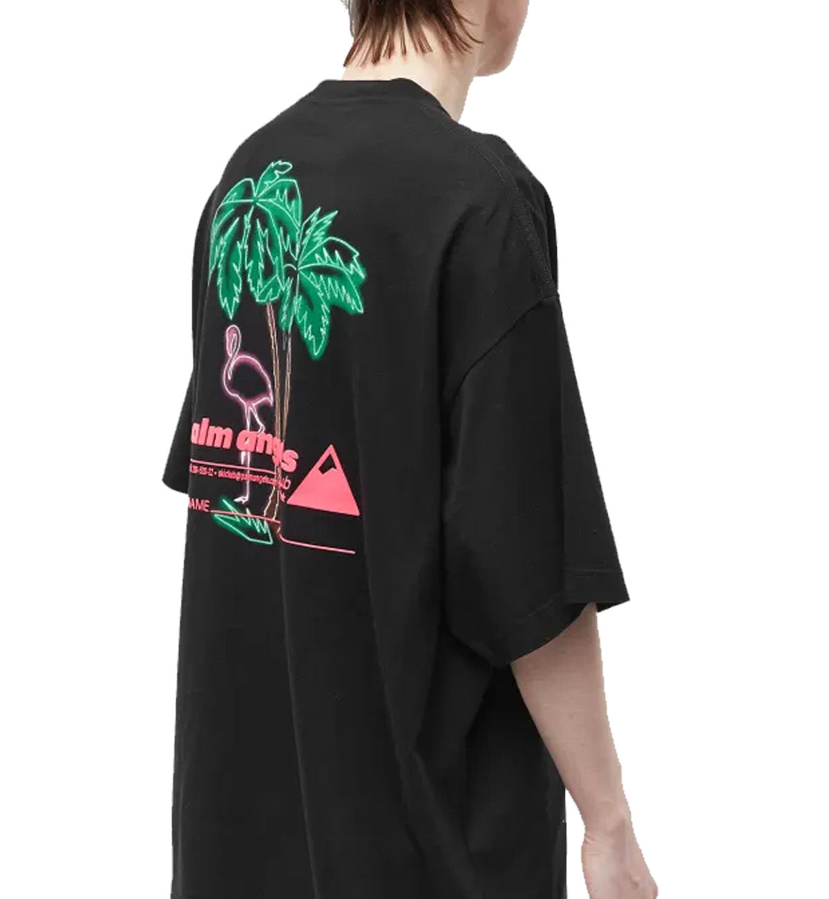 Palm Angels Ski Club T-Shirt (Black)