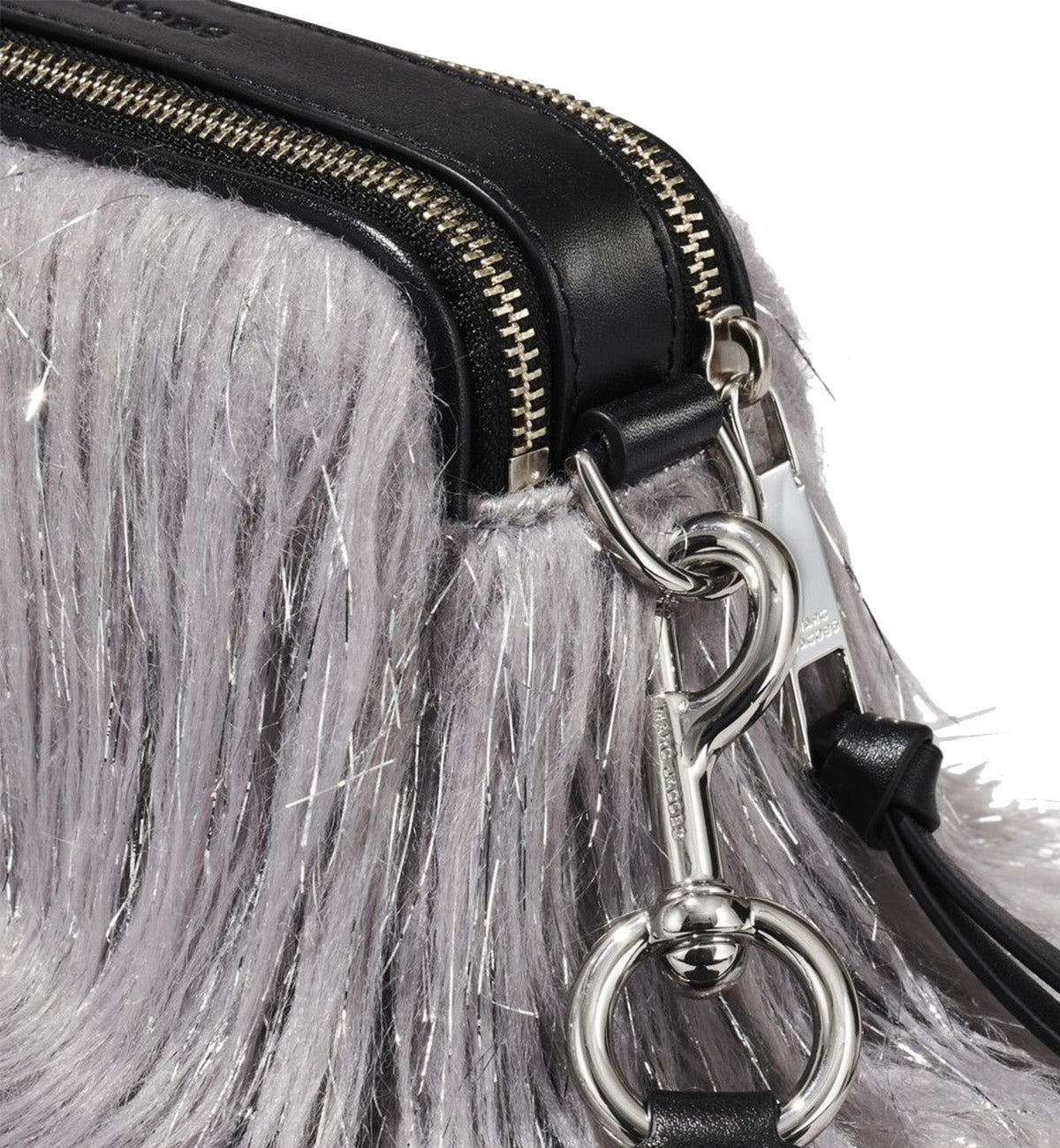 MARC JACOBS The Snapshot Camera Bag (Grey Furry)