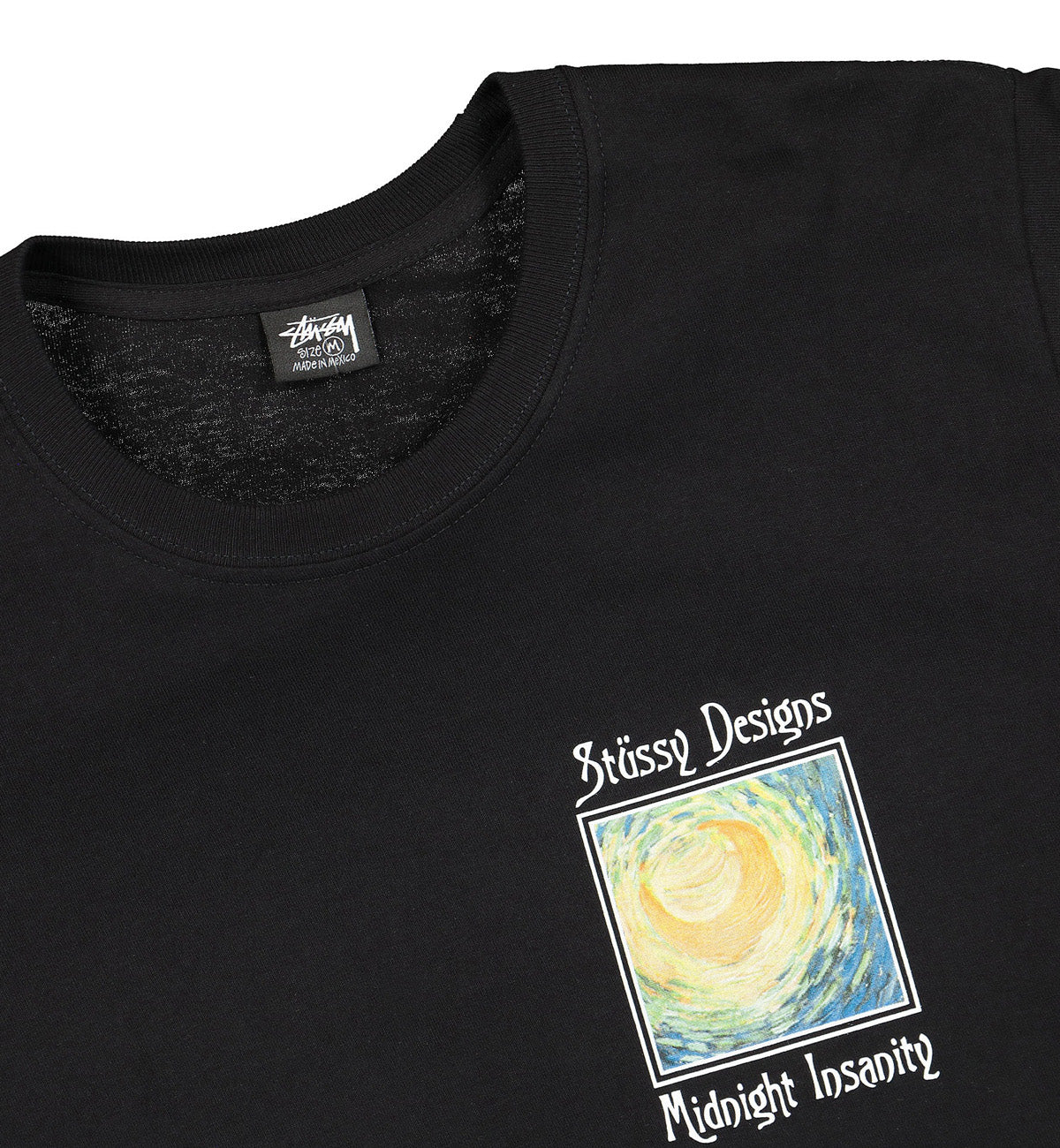 Stussy Midnight Insanity Tee (Black)