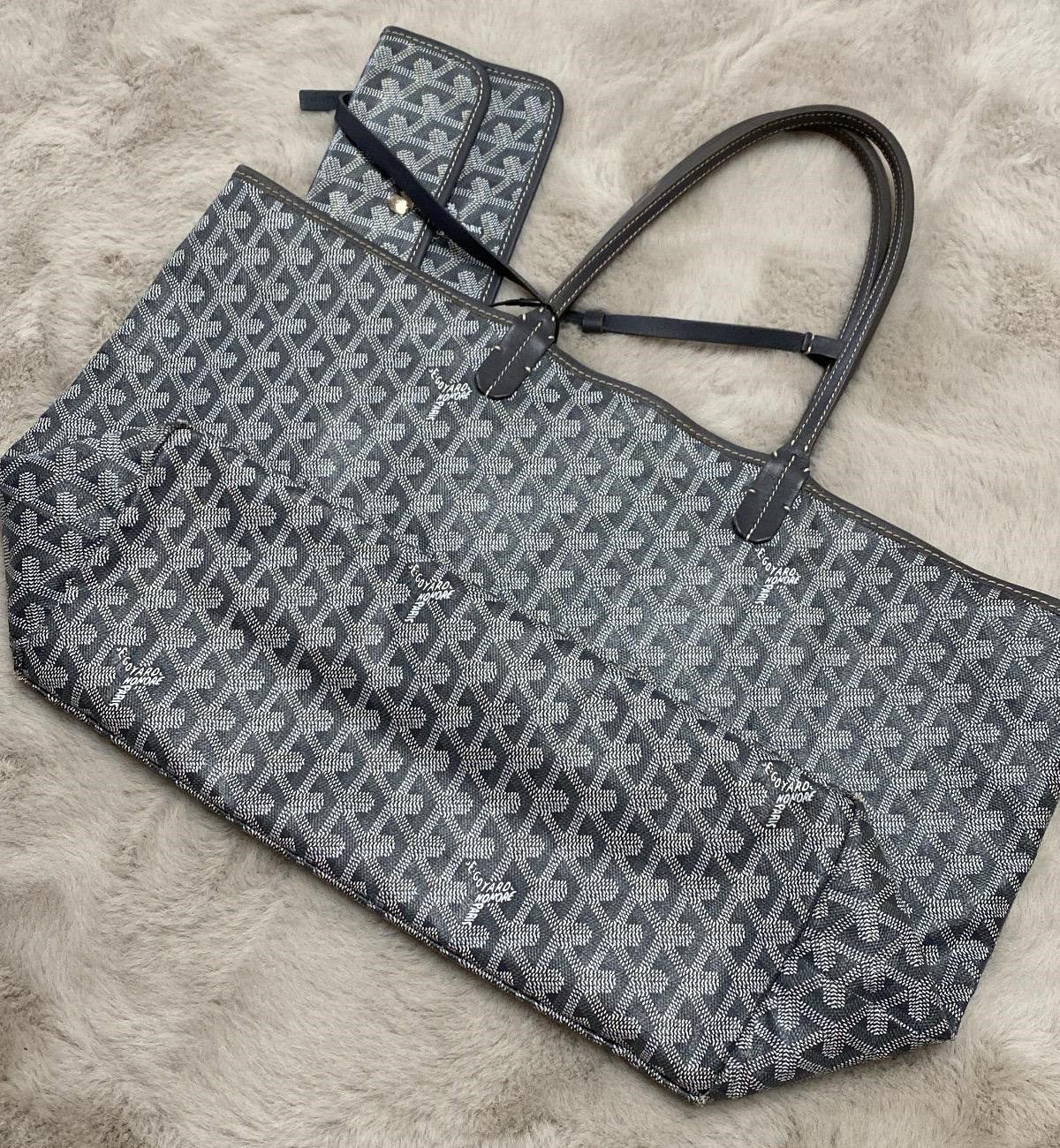 [Pre-used] Goyard Tote Bag Grey St Louis PM