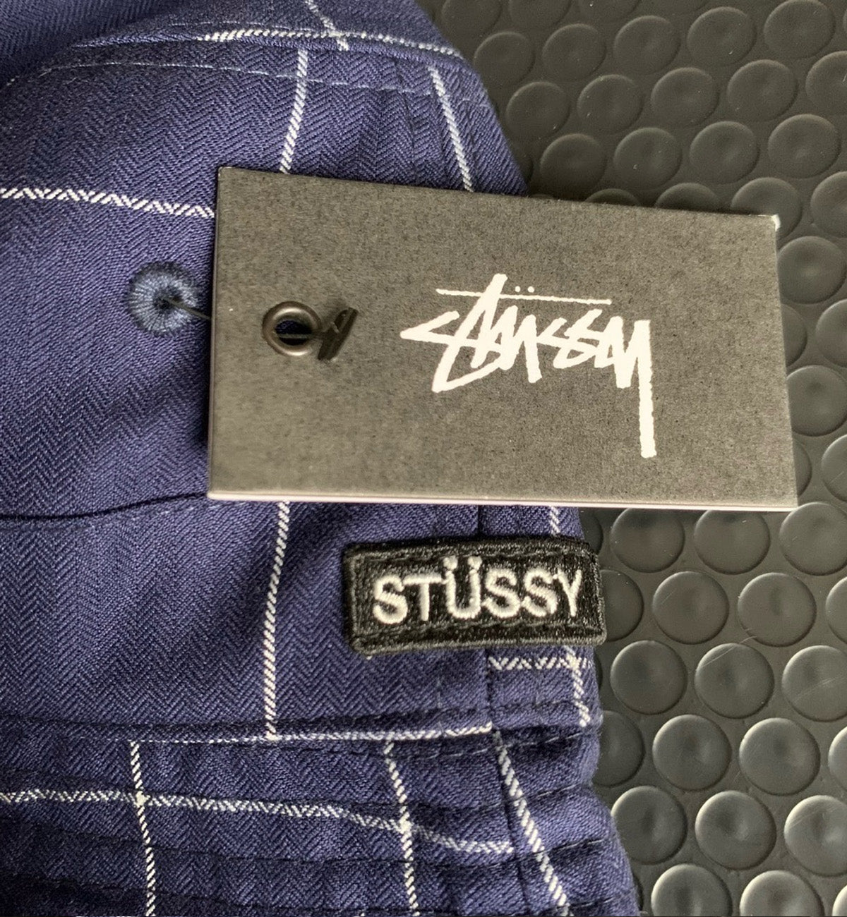 Stussy Hat Window Pane (Navy)