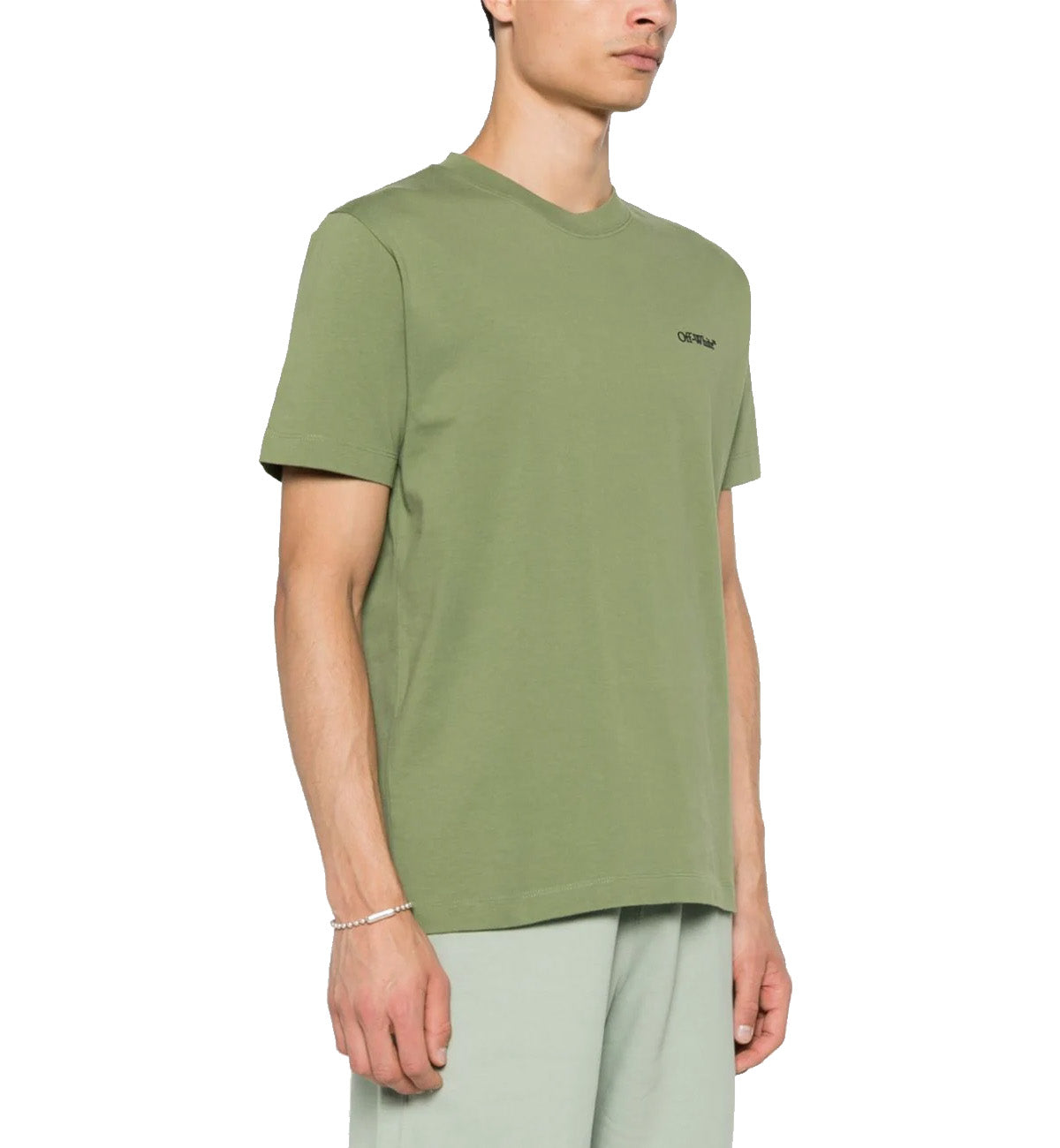 Off-White Windy Arrow Crewneck T-Shirt (Green)