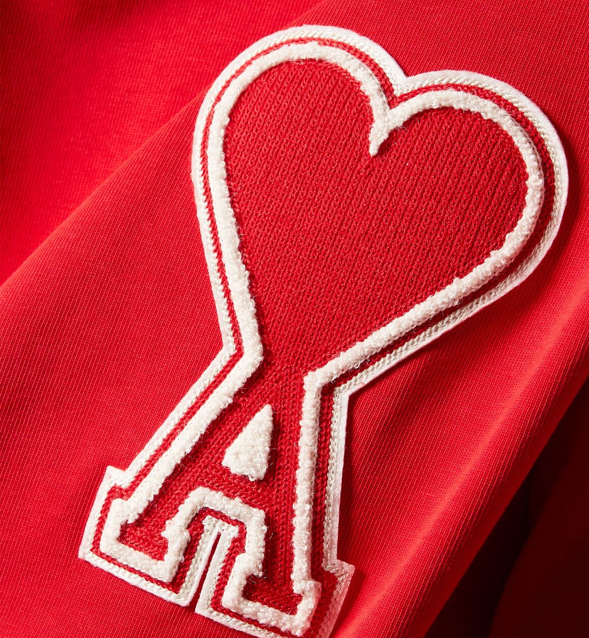 Ami de Coeur Outline Heart T-shirt (Red)