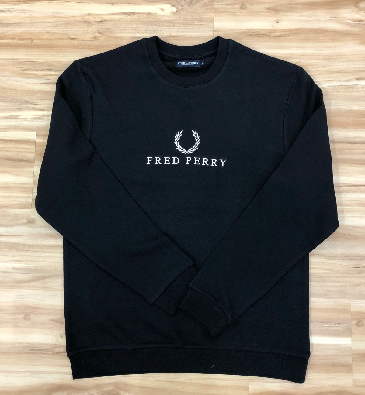 Fred Perry Sweatshirt (Black)