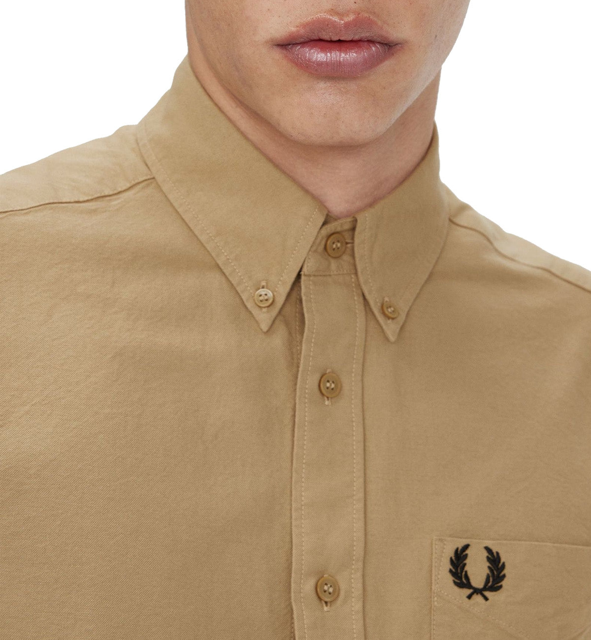 Fred Perry Classic Oxford Shirt (Brown)