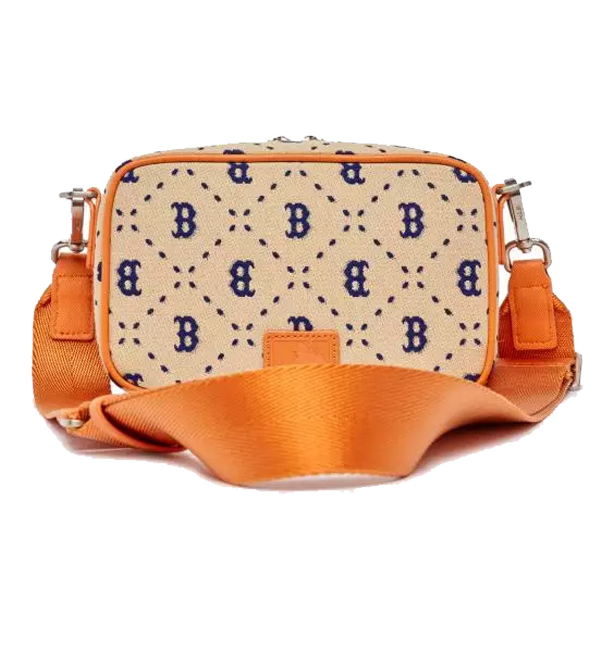 MLB Diamond Monogram Jacquard Mini Crossbody Bag Boston Red Sox