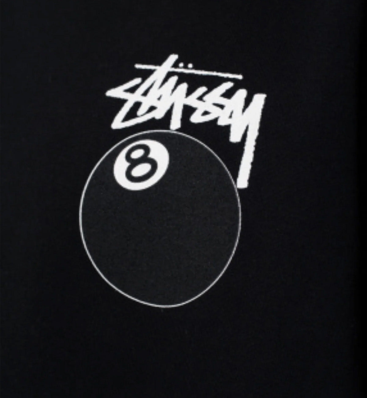 Stussy 8 Ball Sweatshirt (Black)