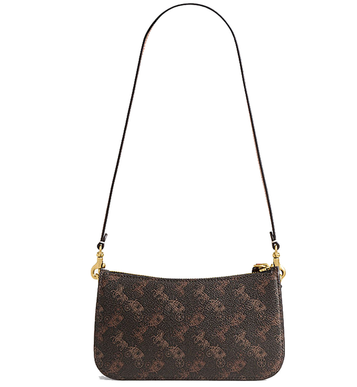 Coach Penn Shoulder Bag Hirse & Carruage Printed (Truffle)