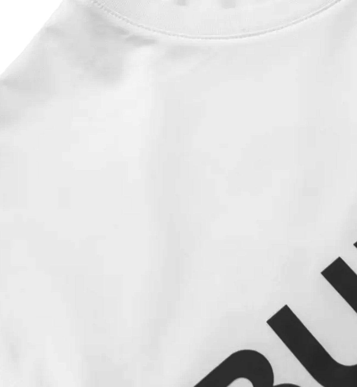 Burberry Logo Oversized T-Shirt (White)