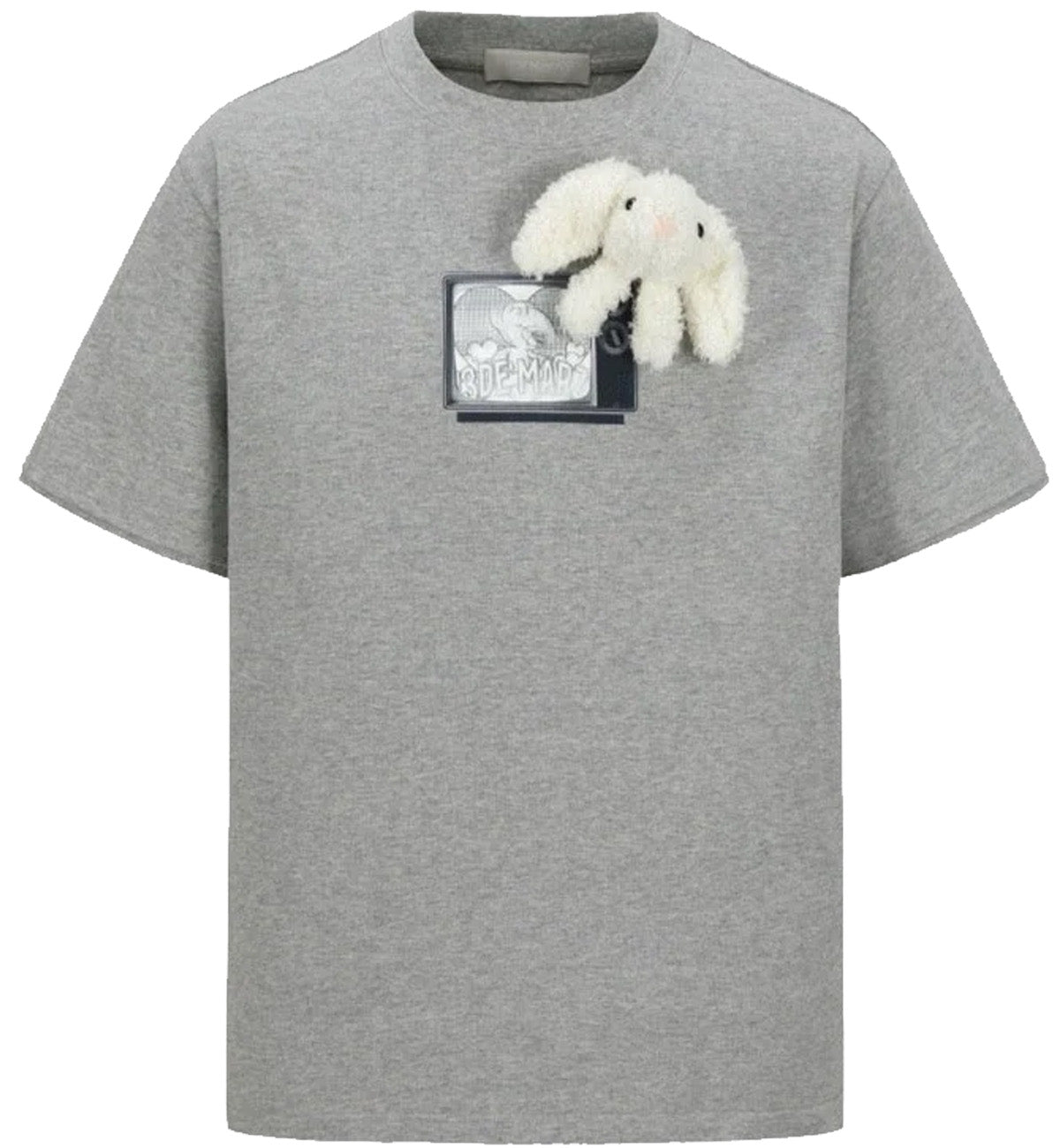 13DE MARZO Holographic TV T-Shirt (Grey)