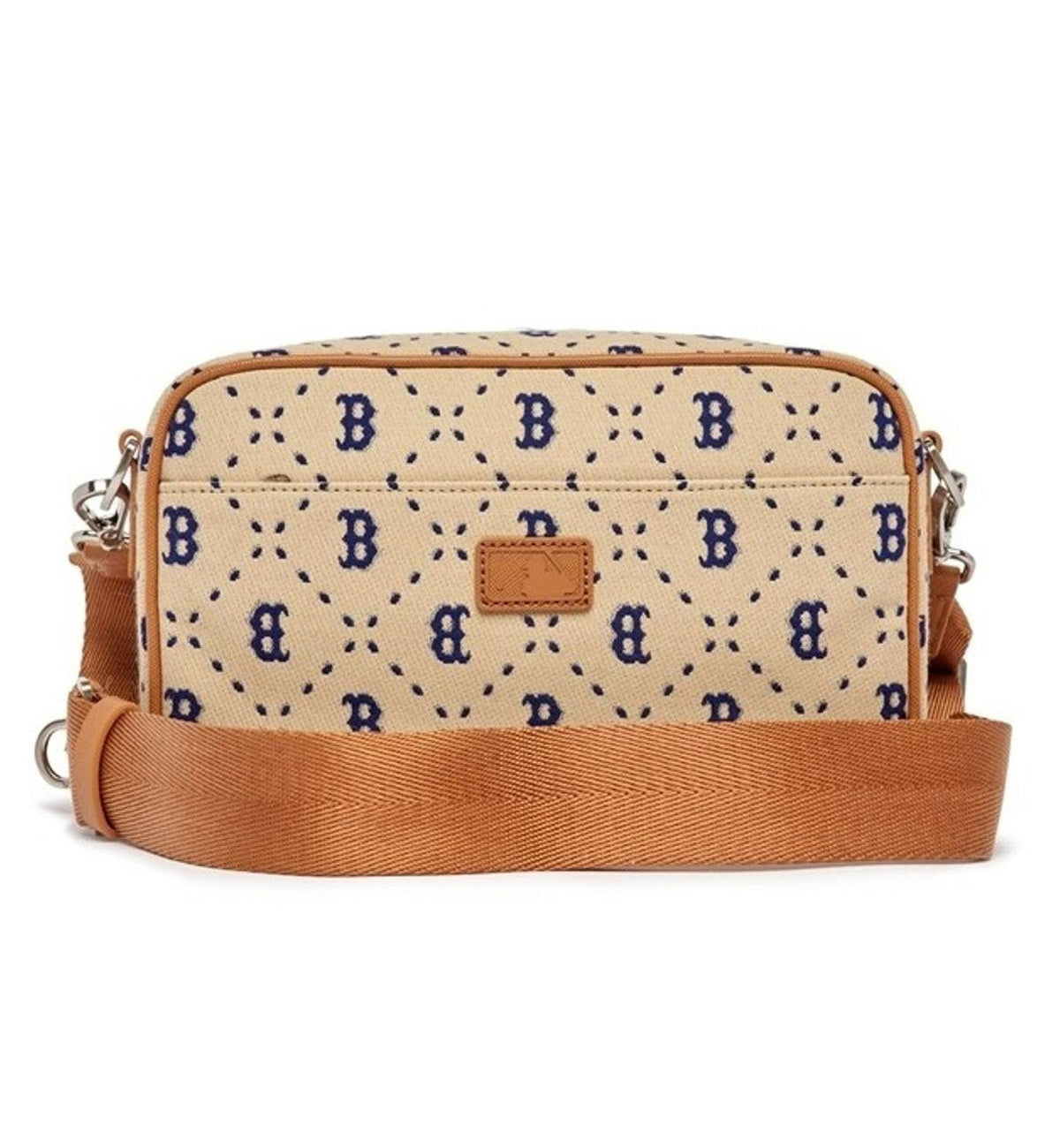 MLB Diamond Monogram Jacquard Crossbody Bag Boston Red Sox