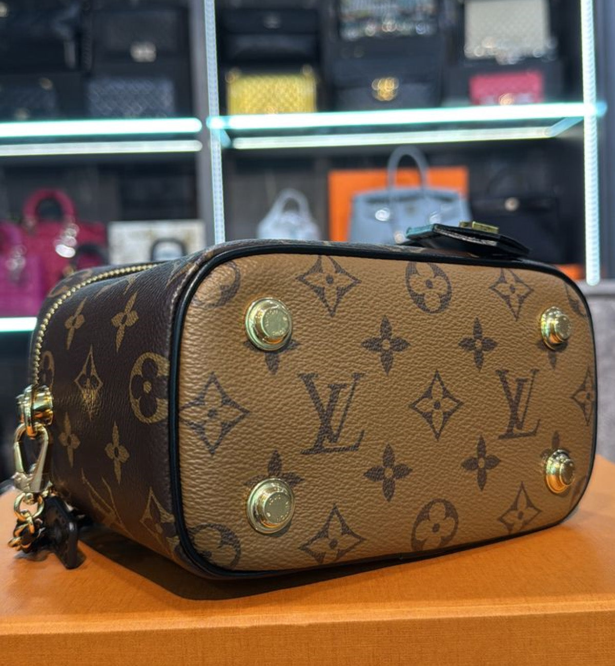[Pre-Used] LV Vanity PM Monogram Reverse Brown