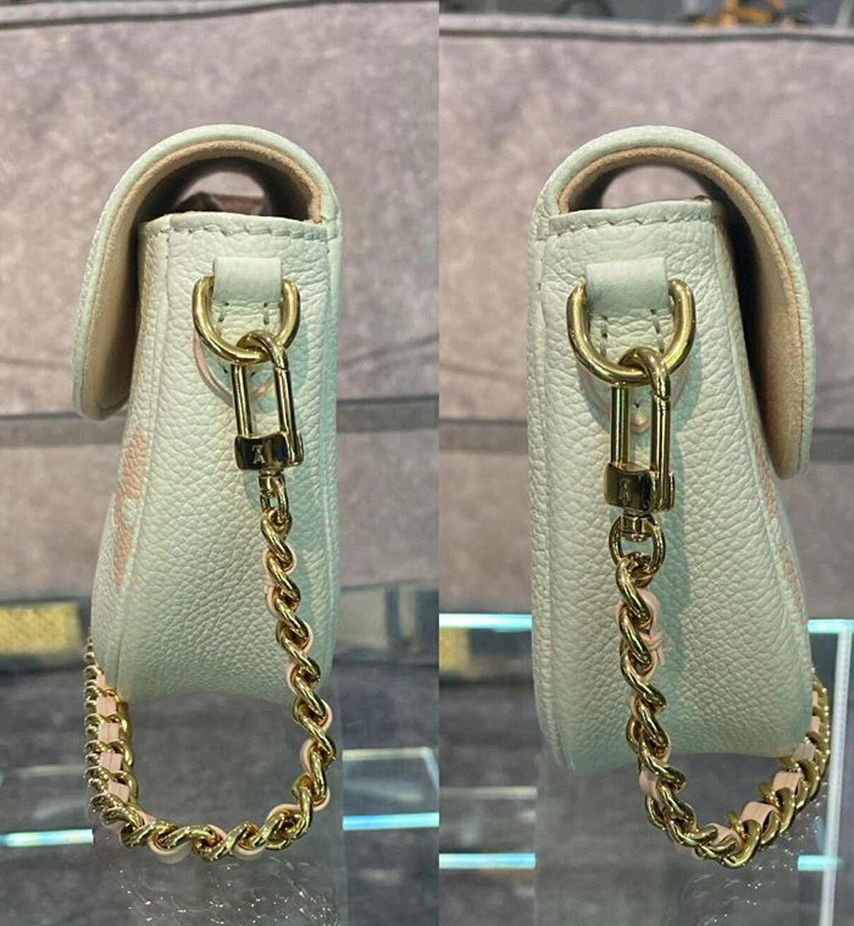[Pre-Used] LV Bag Ivy WOC Pastel Pink Empreinte (Seasonal Design)