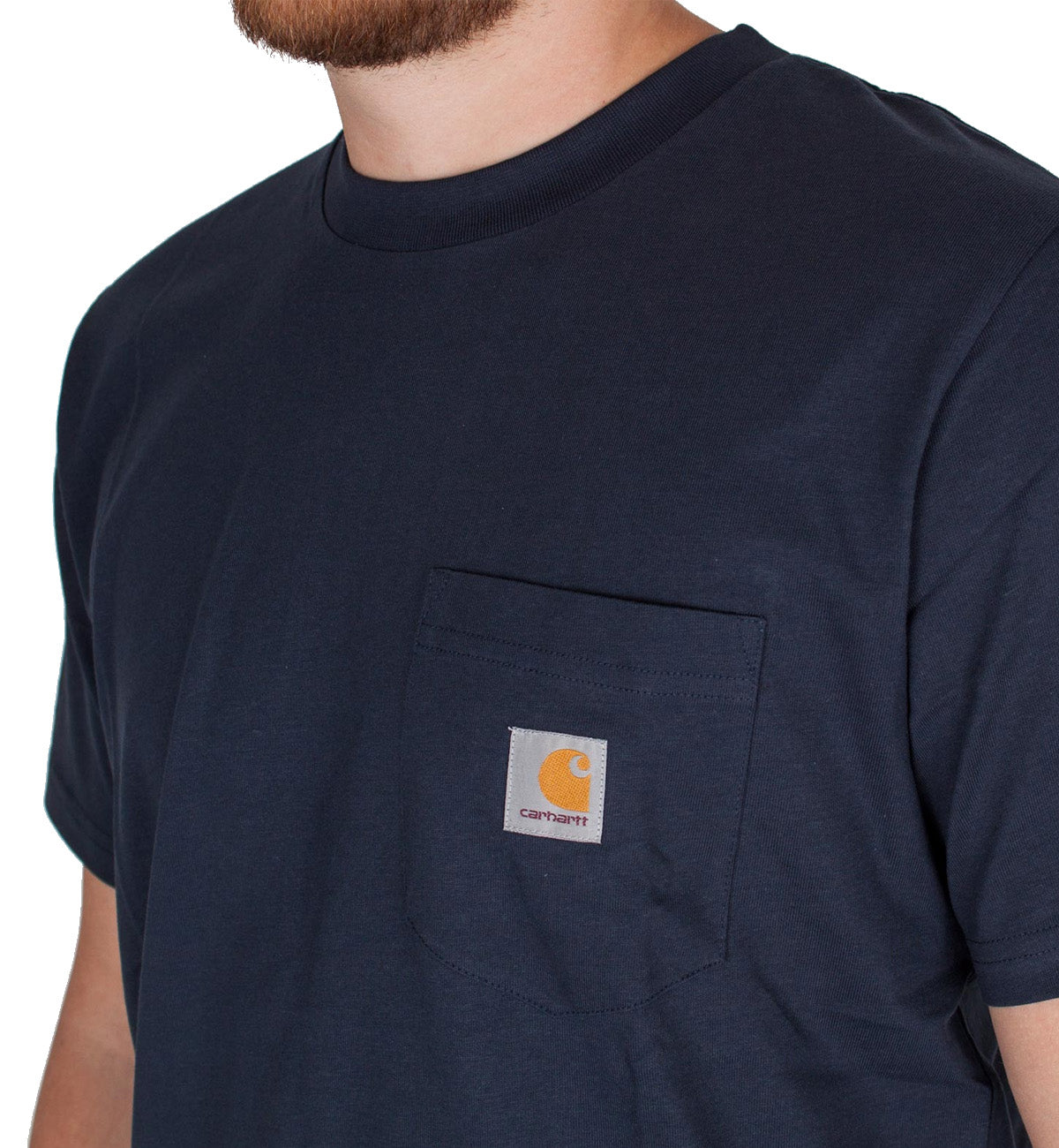 Carhartt Pocket Short Sleeve Tee (Navy)