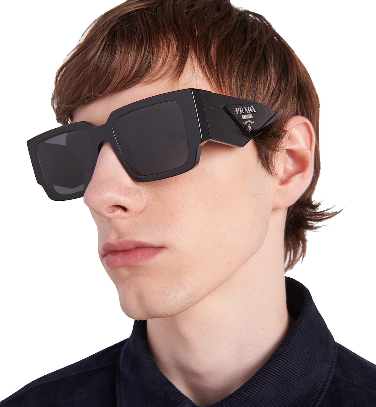 Prada SPR12Z Sunglasses (Black)