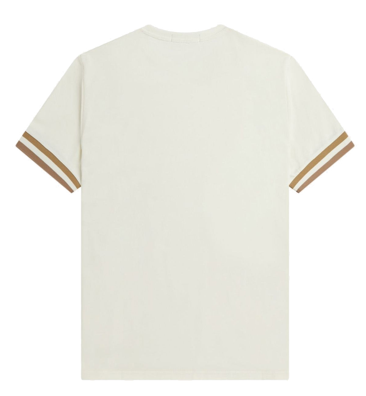 Fred Perry Bold Tipped Pique White T-Shirt 2023 (White)