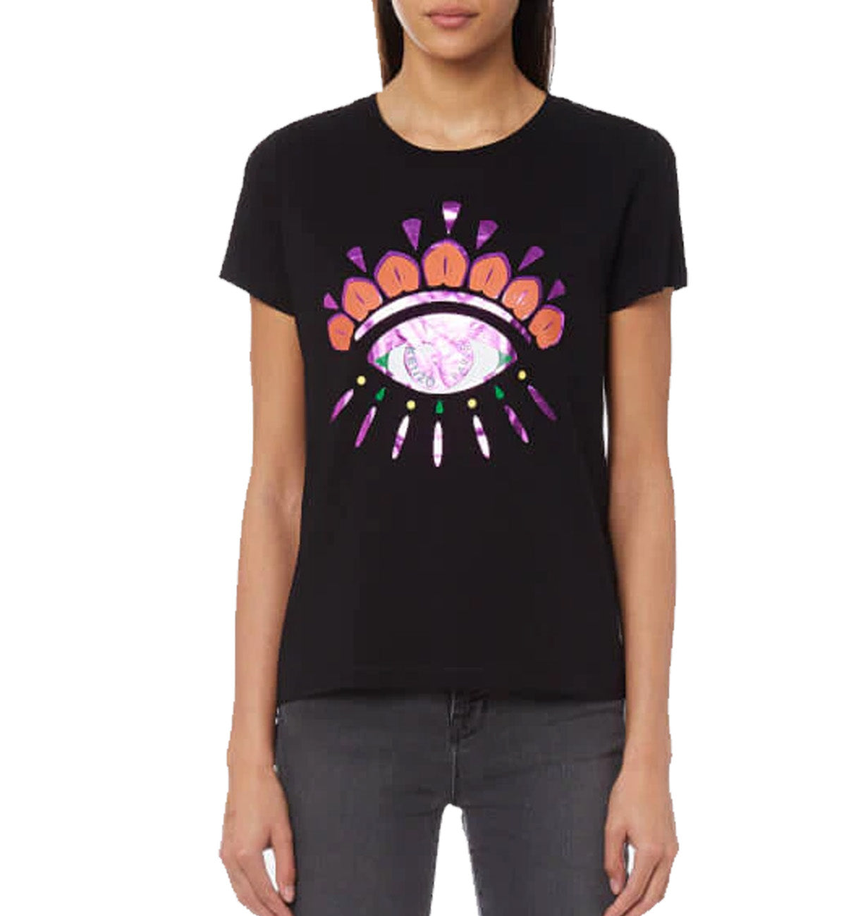 Kenzo Female Pink Eye (Purple Line) T-Shirt