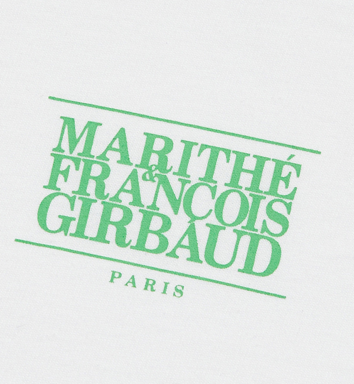 Marithe Small Classic Logo T-Shirt (White)