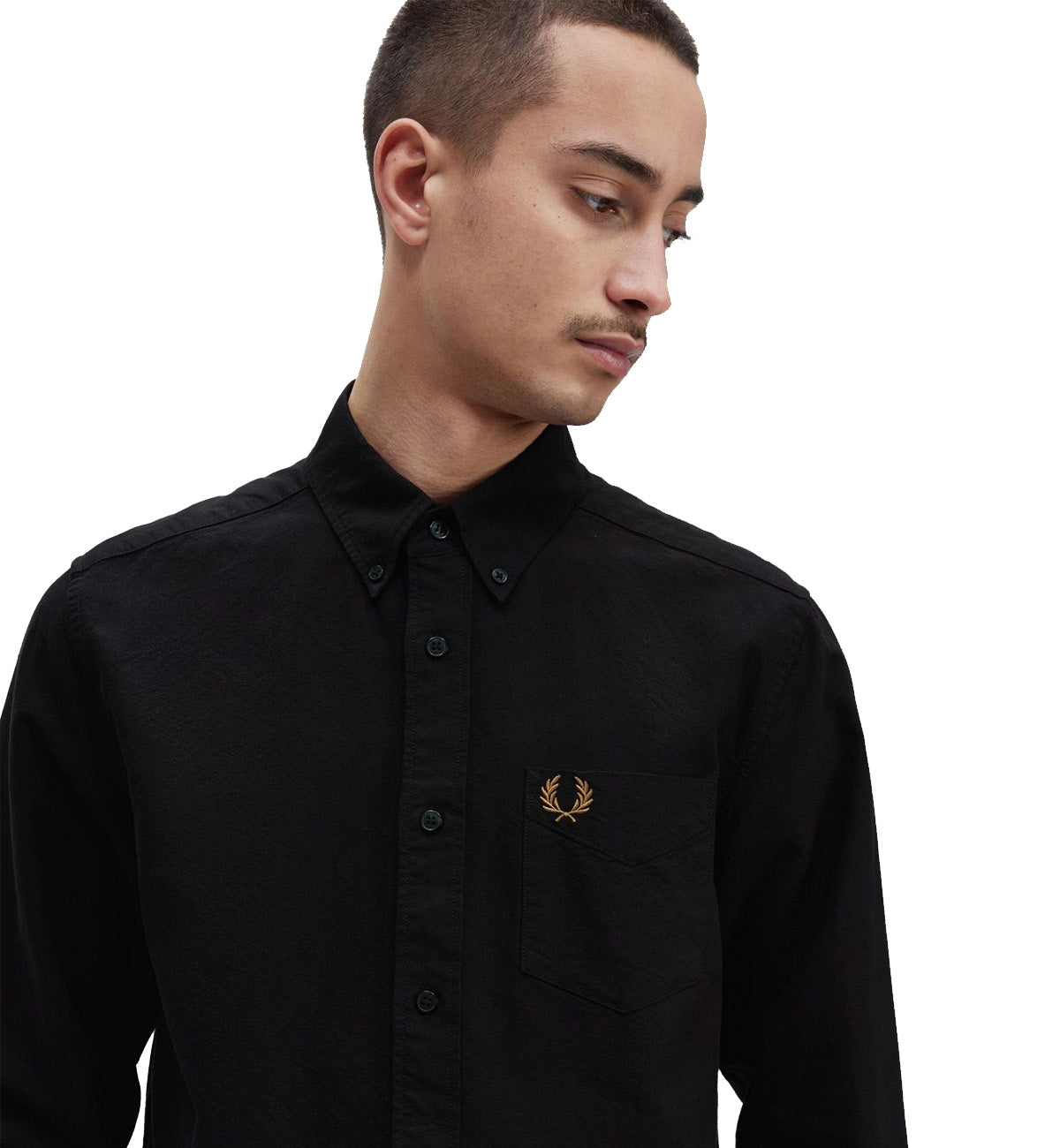 Fred Perry Classic Oxford Shirt (Black Gold)