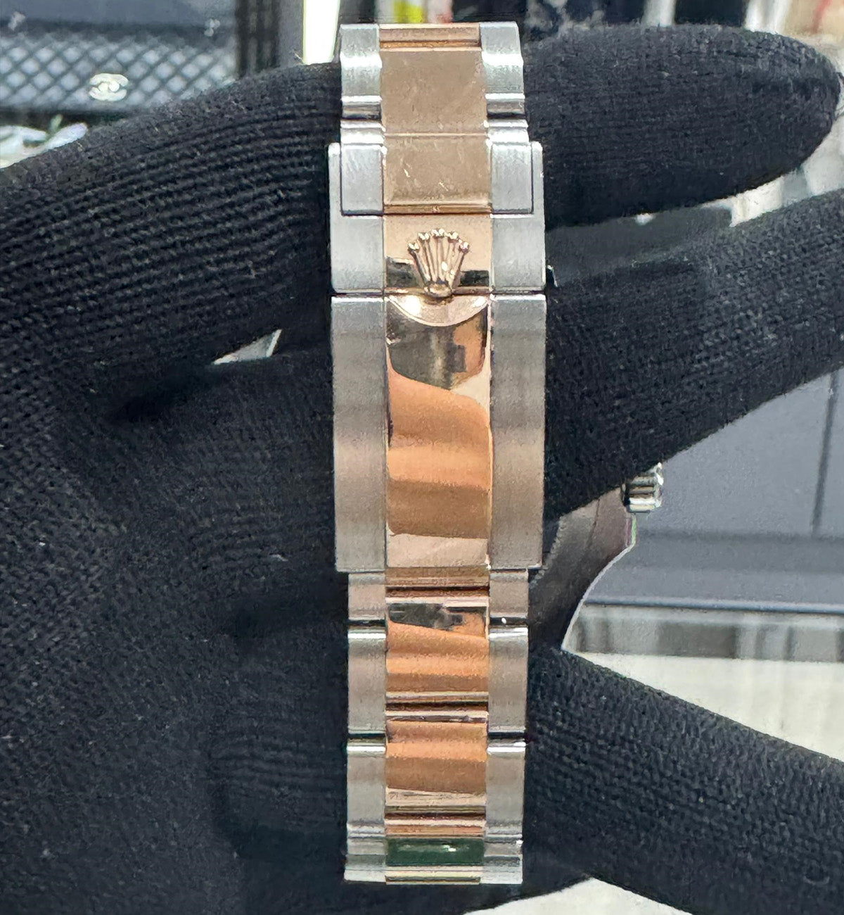 [Pre-Used] Rolex Yachtmaster Watch 126621 Half Rose Gold (Chocolate Dial)