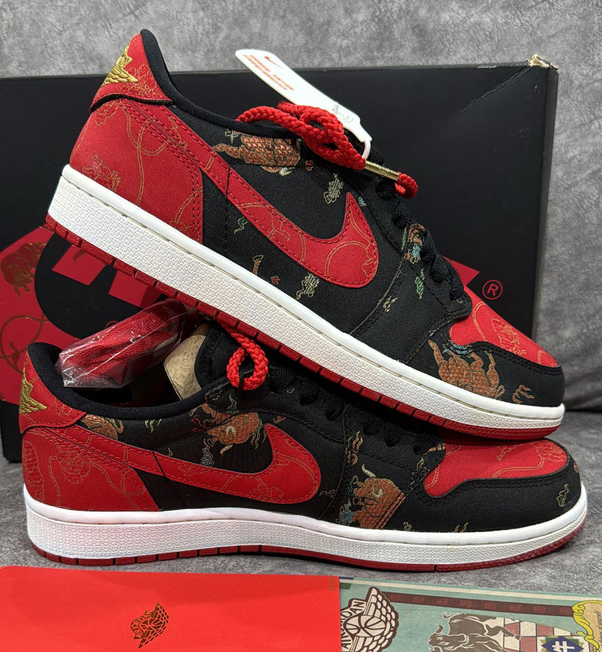 [Pre-Used] AJ1 Low Chinese New Year “Bull”