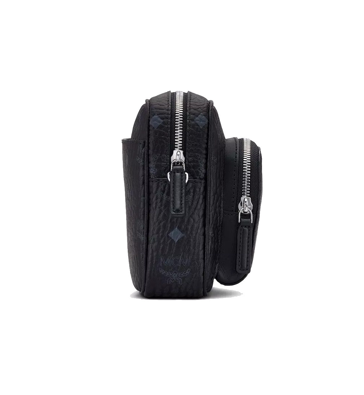 MCM Mini Aren Crossbody Visetos (Black)