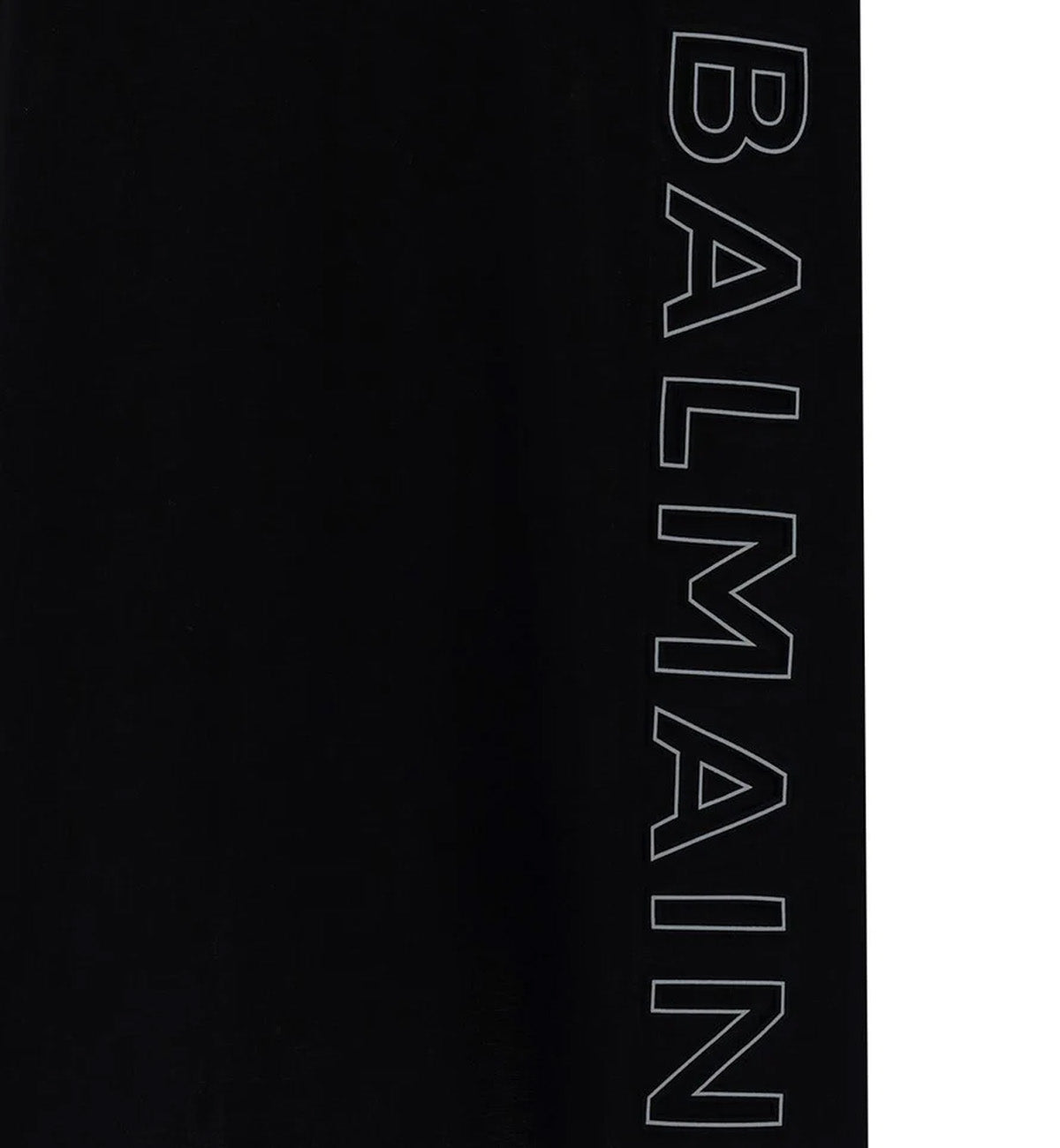 Balmain Side Logo T-Shirt (Black)