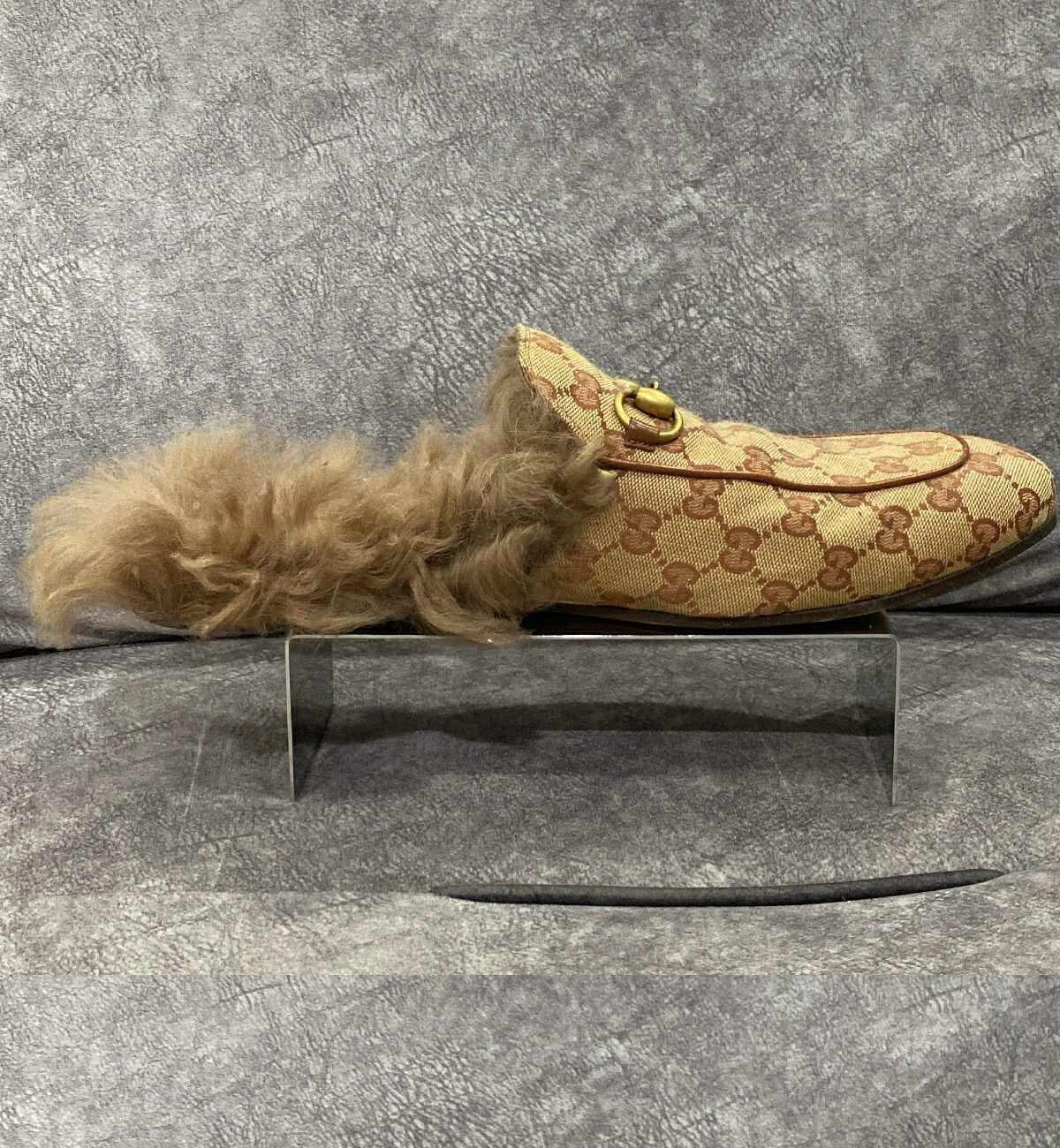 [Pre-Used] Gucci Loafer Princetown Slip Brown