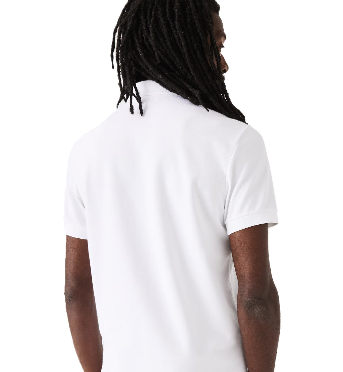 Lacoste Regular Fit Piqué Polo Shirt (White)