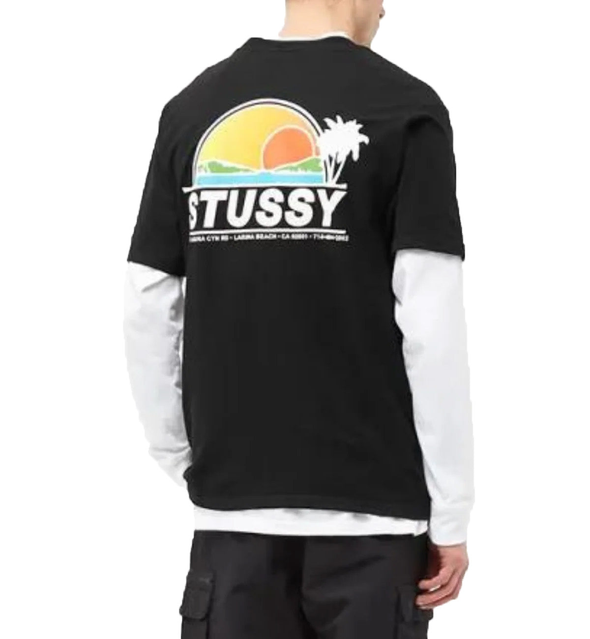 Stussy Sundown Tee (Black)