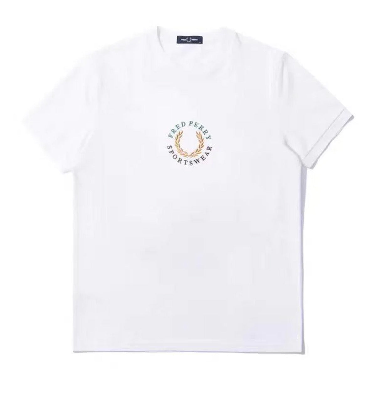 Fred Perry Archive Embroidery T-Shirt (White)