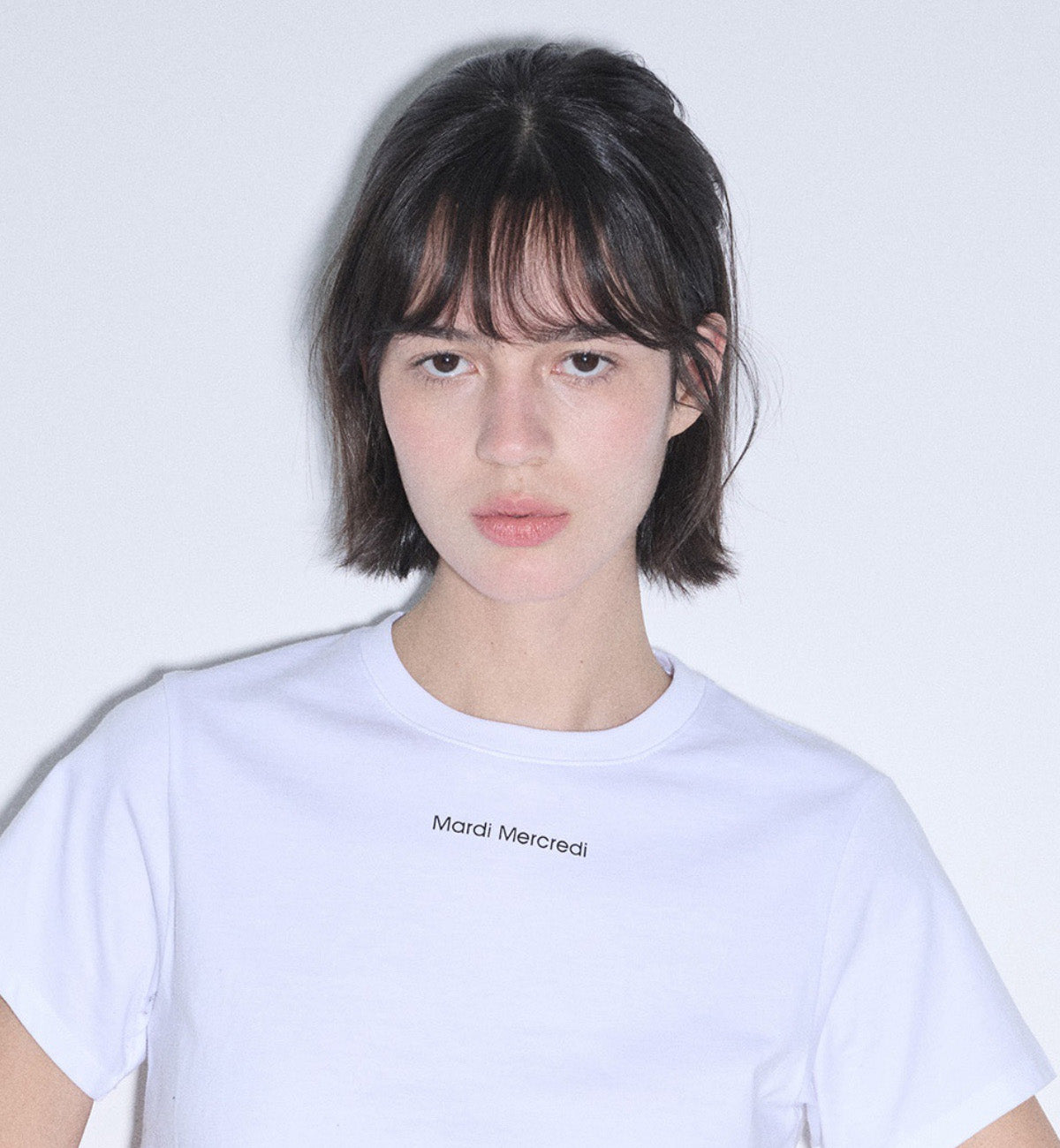 Mardi Mercredi Essential Logo T-Shirt (White)