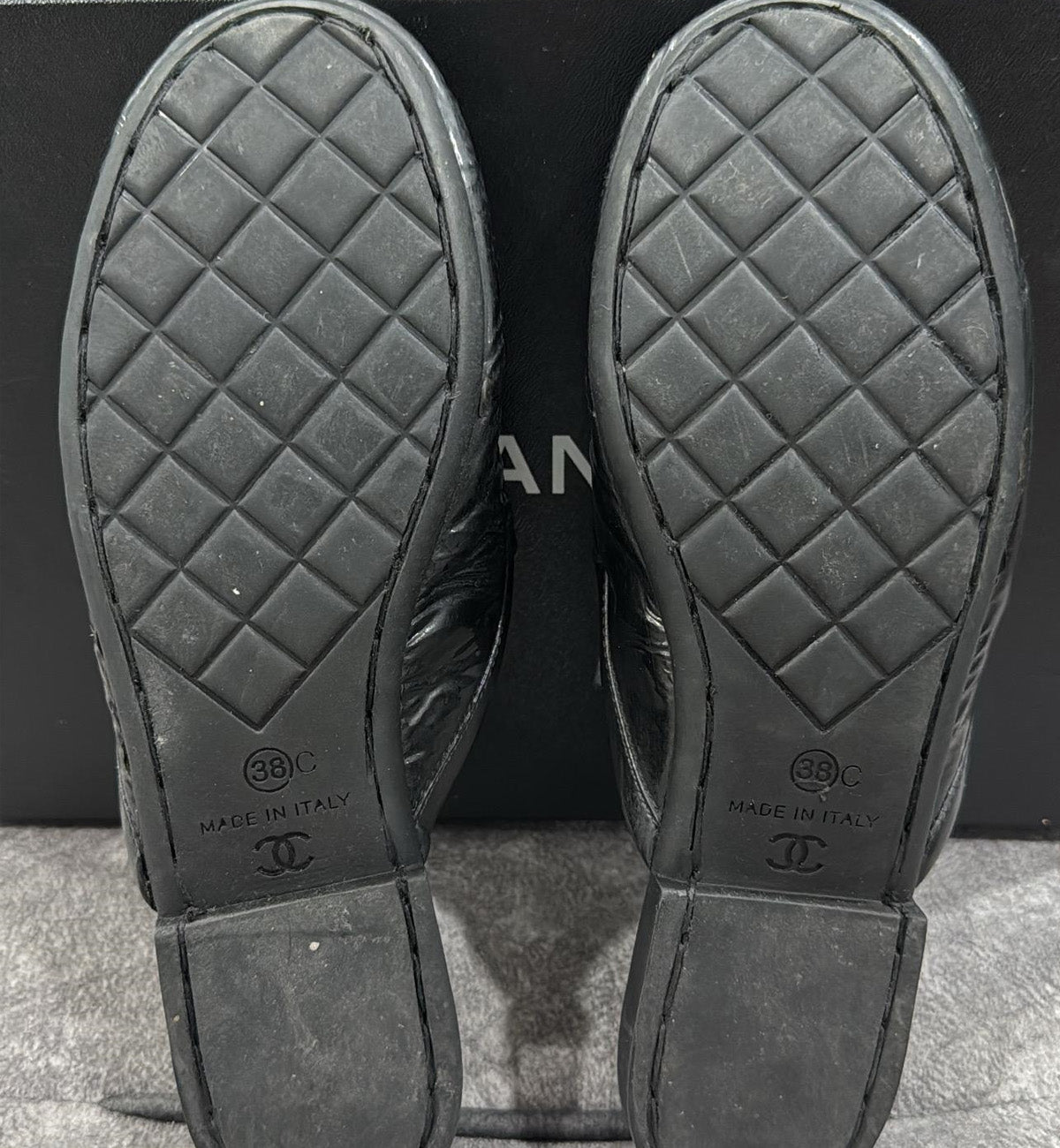 [Pre-Used] Chanel Slip on Mule GHW