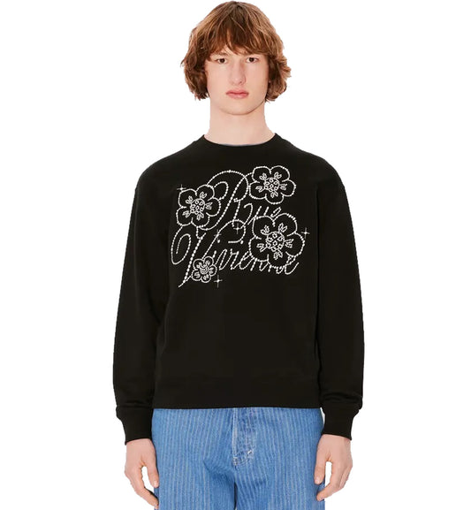 Kenzo Constellation Embroidered Sweatshirt (Black)