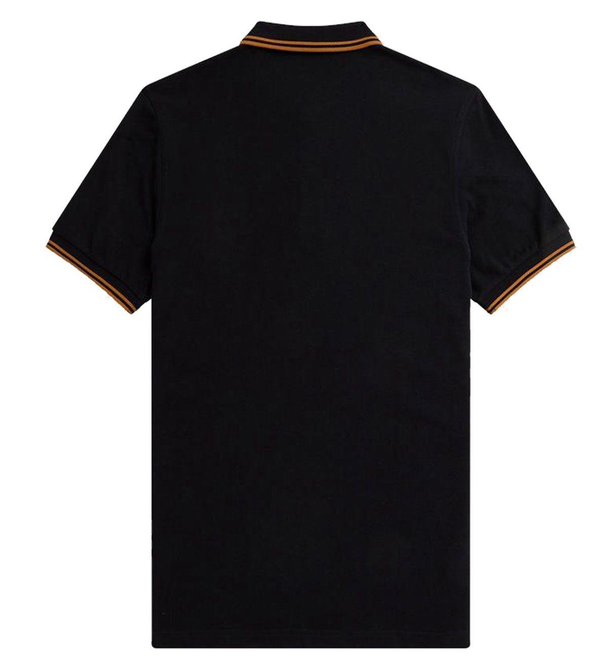 Fred Perry Bronze Double Stripe Black Polo Shirt