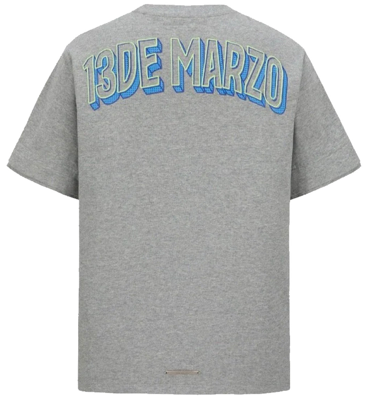 13DE MARZO Holographic TV T-Shirt (Grey)